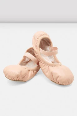 Childrens Giselle Leather Ballet Shoes -Dancewear Store 3tc2FUc