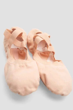 Childrens Pro-Elastic Canvas Ballet Shoes 17 Childrens Pro-Elastic Canvas Ballet Shoes -Dancewear Store ApIGhjNE