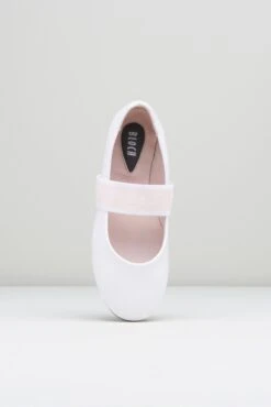 Girls Rhea Ballet Flats -Dancewear Store BG2013 WHT 2201 caf8a689 0079 492d ab36 481eb69ca77c scaled