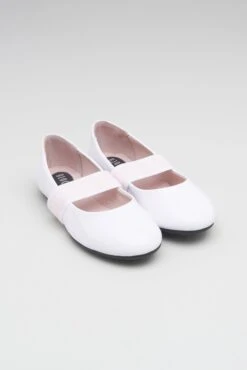 Girls Rhea Ballet Flats -Dancewear Store BG2013 WHT 2301 43d9ed19 431f 4002 a513 63b82d49bc71 scaled