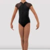 Girls Vanessa Zipper Leotard