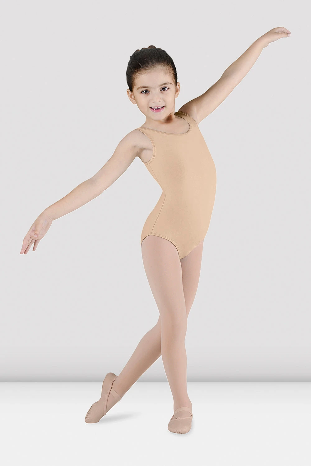 Girls Dynamic Tank Leotard 1 Girls Dynamic Tank Leotard