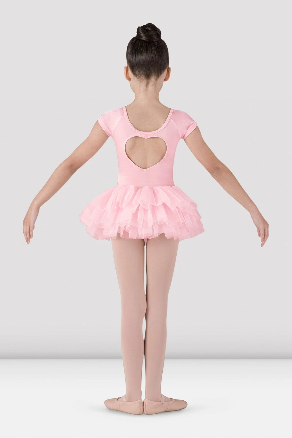 Girls Ife Heart Back Tutu Leotard 2 Girls Ife Heart Back Tutu Leotard - Image 2