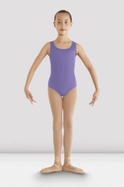Girls Gladiolus Diamond Back Leotard
