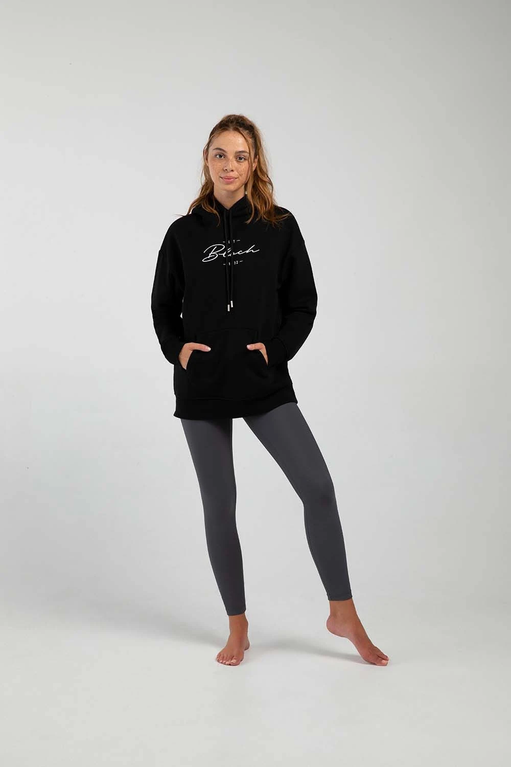 Off-Duty Terry Longline Hoodie 2 Off-Duty Terry Longline Hoodie - Image 2