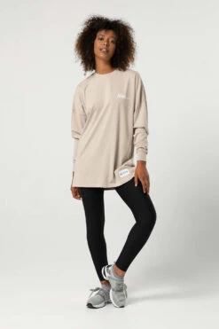 Dancewear Store 49 Ladies Bloch Print Oversized Long Sleeve Tee