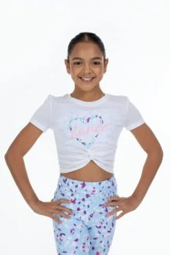 BLOCH X Flo Active Twist Front Tee