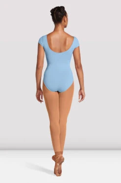 Ladies Mirella Cap Sleeve Princess Seam Leotard 5 Ladies Mirella Cap Sleeve Princess Seam Leotard -Dancewear Store M515L LTB BACK