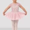 Girls Mirella Ditsy Floral Cap Sleeve Tutu Dress