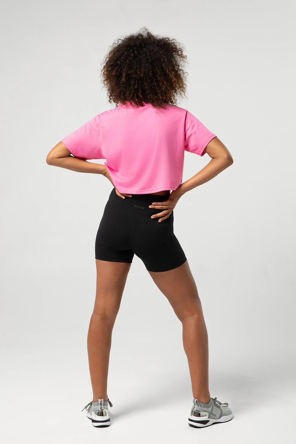 Ladies Heritage Bloch Print Crop Tee 2 Ladies Heritage Bloch Print Crop Tee - Image 2