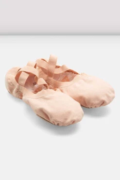 Childrens Pro-Elastic Canvas Ballet Shoes 15 Childrens Pro-Elastic Canvas Ballet Shoes -Dancewear Store PX kBvDM