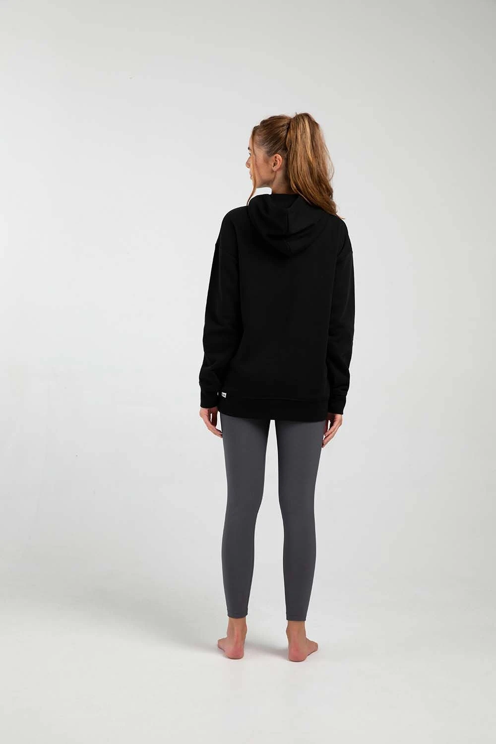 Off-Duty Terry Longline Hoodie 4 Off-Duty Terry Longline Hoodie - Image 4