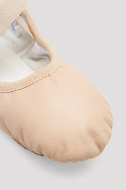 Ladies Odette Leather Ballet Shoes -Dancewear Store S0246L PNK 10