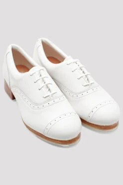 Ladies Jason Samuels Smith Tap Shoes -Dancewear Store S0313L WHT 08
