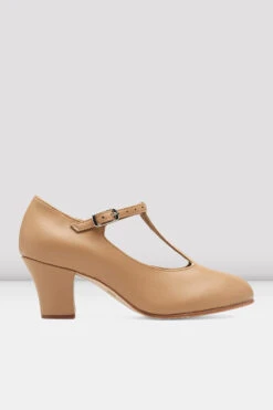 Ladies Roxie Character Shoes -Dancewear Store S0375L TAN 02