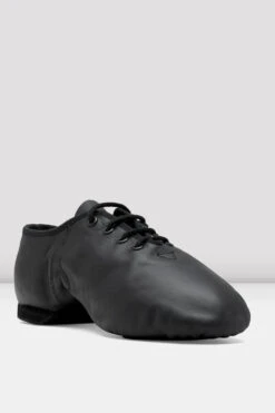Mens Ultraflex Leather Jazz Shoes 10 Mens Ultraflex Leather Jazz Shoes -Dancewear Store S0423L BLK 03