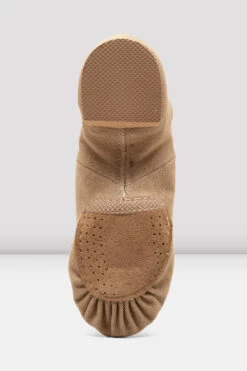 Ladies Phantom Stretch Canvas Jazz Shoes -Dancewear Store S0473L TAN 06