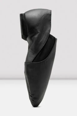 Mens Leather Elasta Jazz Booties -Dancewear Store S0499L BLK 04 ca2151a7 1cfd 4f3d 802b 66d5df6adb78