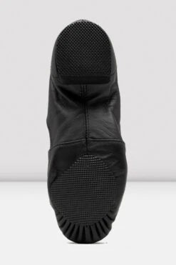 Ladies Leather Elasta Jazz Booties -Dancewear Store S0499L BLK 06