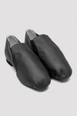 Ladies Leather Elasta Jazz Booties -Dancewear Store S0499L BLK 07