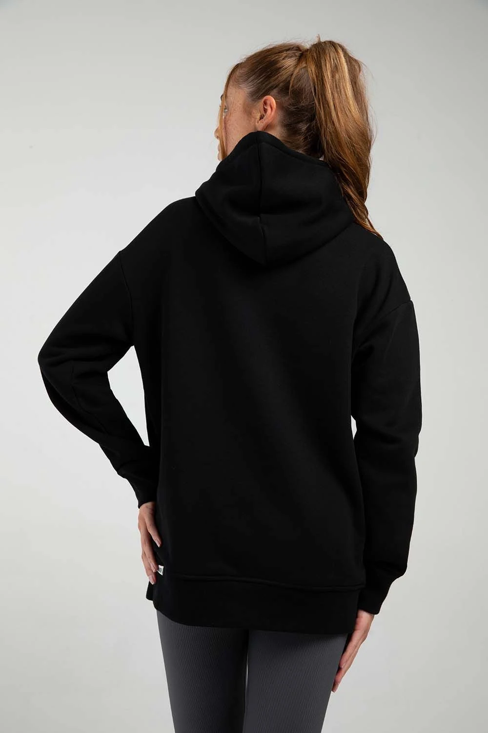 Off-Duty Terry Longline Hoodie 3 Off-Duty Terry Longline Hoodie - Image 3