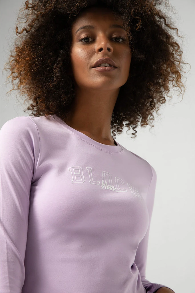 Ladies Heritage Bloch Print Fitted Long Sleeve Tee 3 Ladies Heritage Bloch Print Fitted Long Sleeve Tee - Image 3