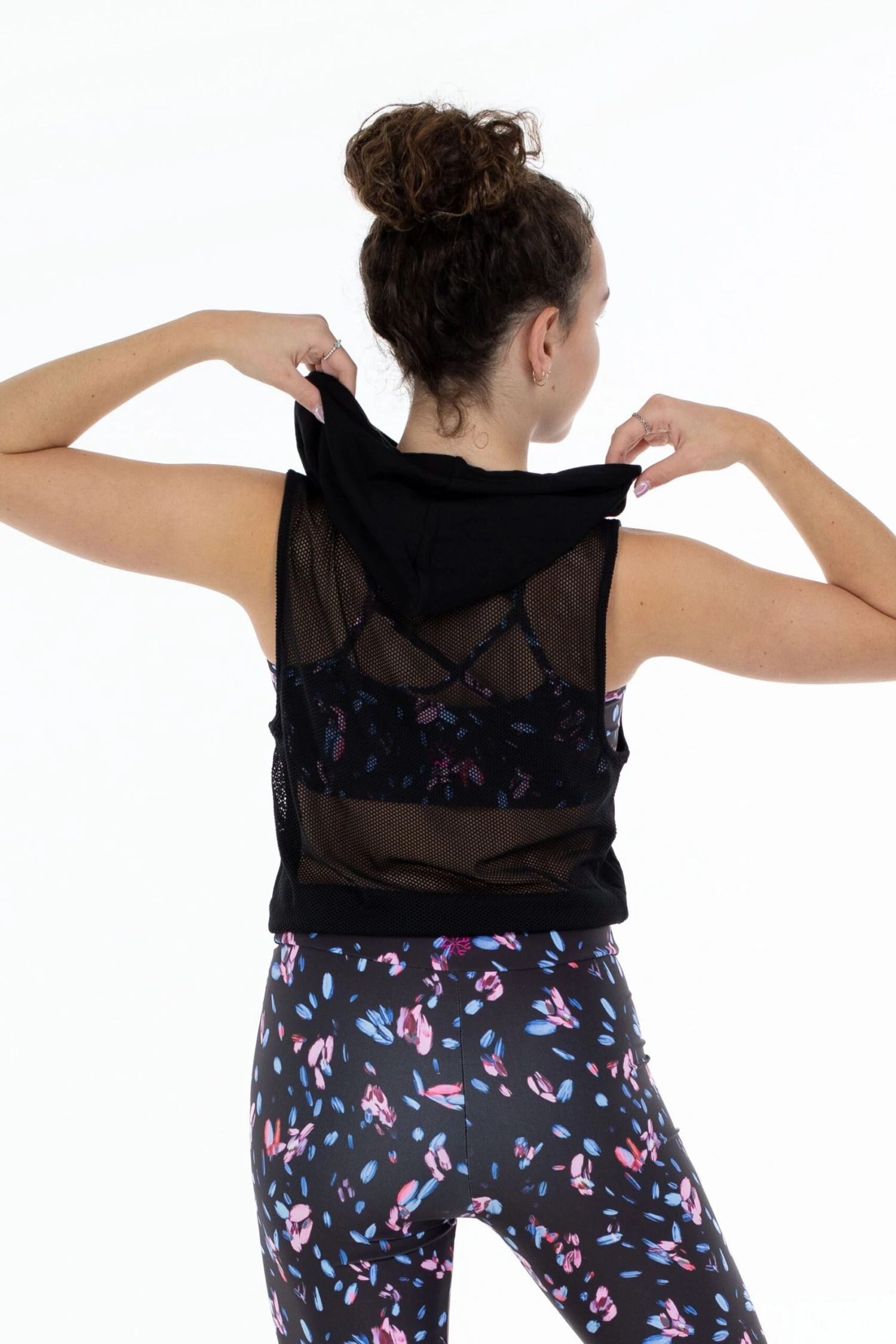 BLOCH X Flo Active Frankie Sleeveless Hoodie 3 BLOCH X Flo Active Frankie Sleeveless Hoodie - Image 3